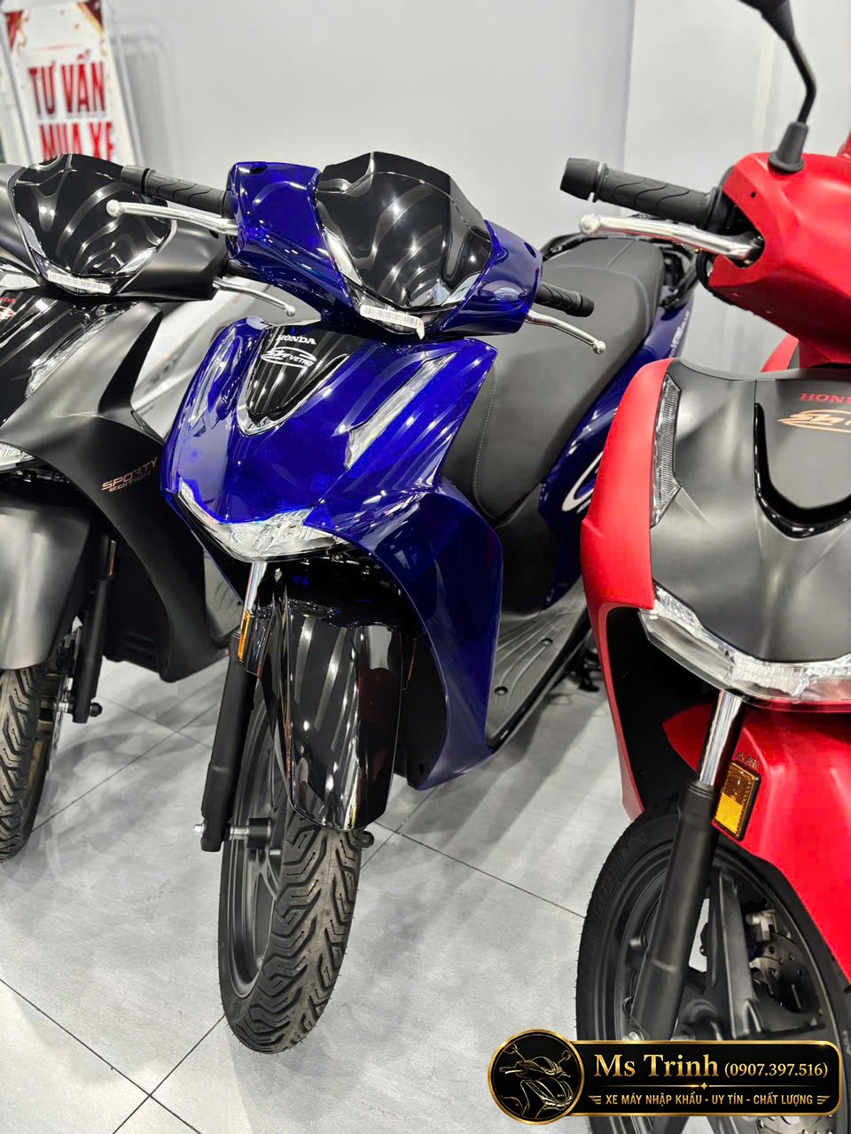 Chi tiết xe Sh150 Ý tại cửa hàng