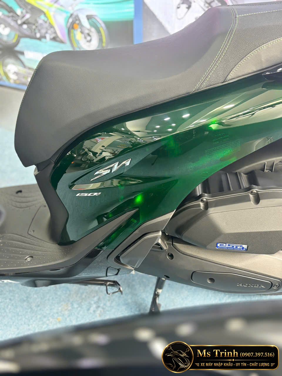 Thân xe Sh150 Vetro Green