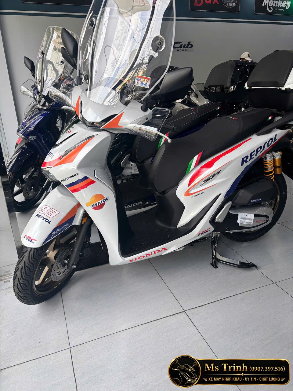 Honda Sh150 Repsol custom