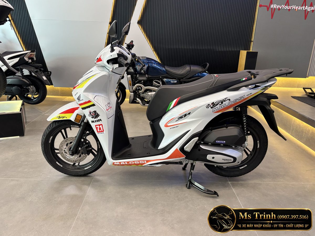Vẻ đẹp đầy cá tính của SH150 Malossi